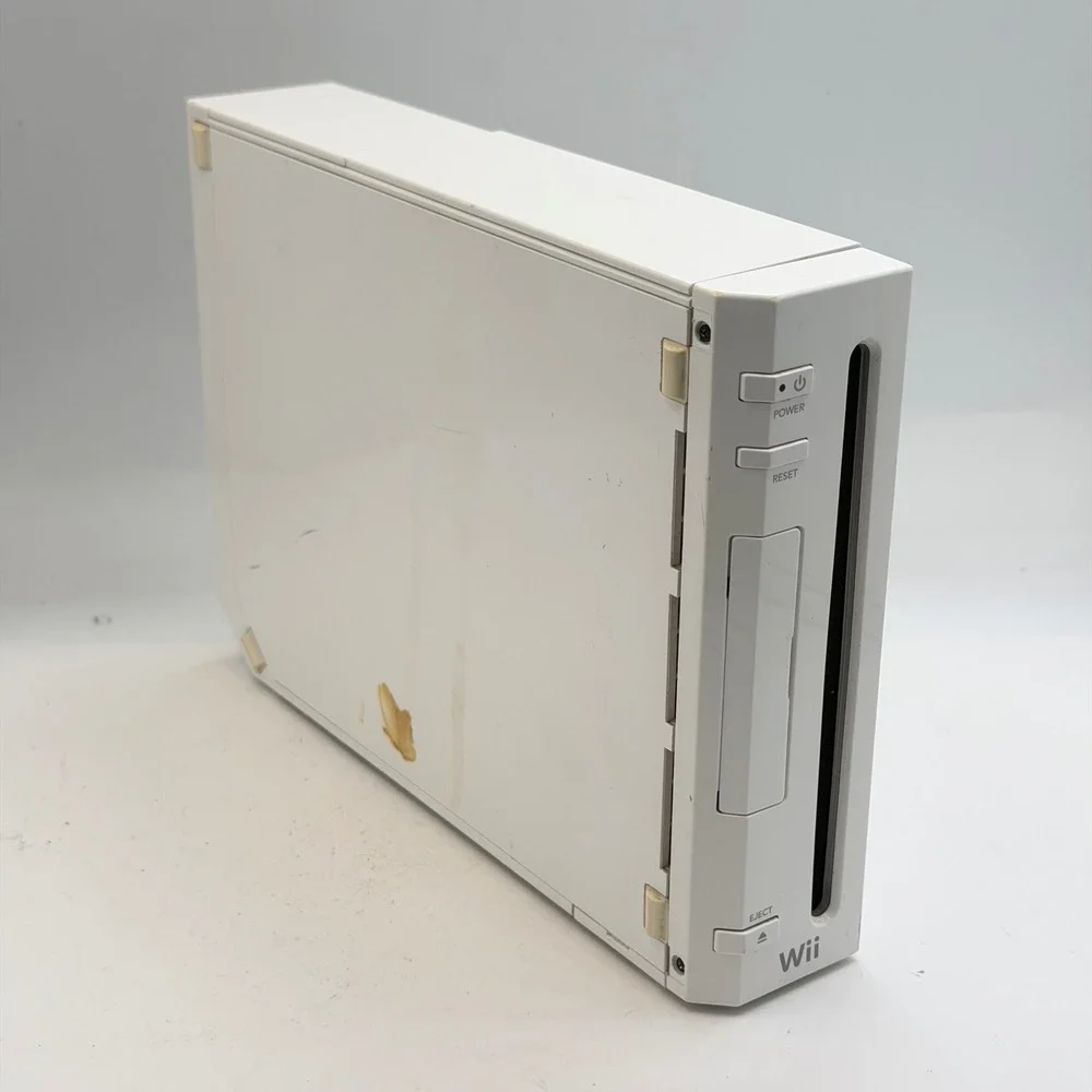 Nintendo Wii RVL-001 White Console Bundle Super Mario Galaxy 2 Tested Working